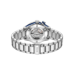 Gray Stainless Steel Dress Watch