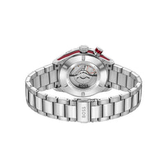 Gray Stainless Steel Dress Watch