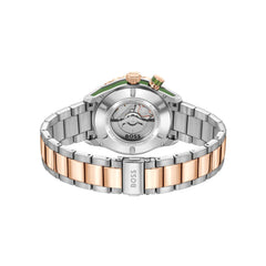 Gray Stainless Steel Dress Watch