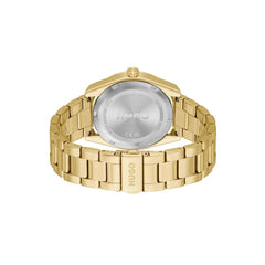Gold Stainless Steel Dress Watch