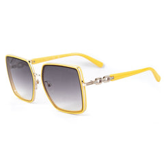 Bicolor Metal Sunglasses