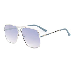 Gray Metal Sunglasses