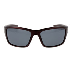 Brown Stainless Steel Sunglasses