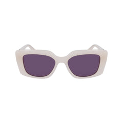 Beige Acetate Sunglasses