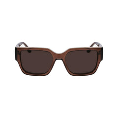 نظارات شمسية بنية اللون