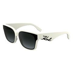 White Acetate Sunglasses