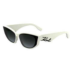 White Acetate Sunglasses