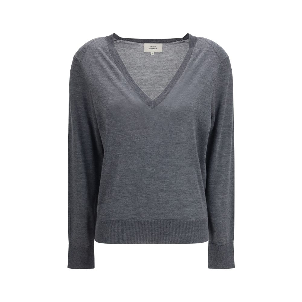 Gray Cashmere Sweater