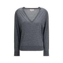 Gray Cashmere Sweater