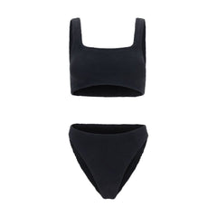 Black Polyamide Swim Briefs