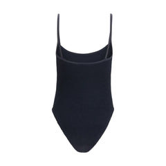 Black Polyamide One-Piece Swimsuit