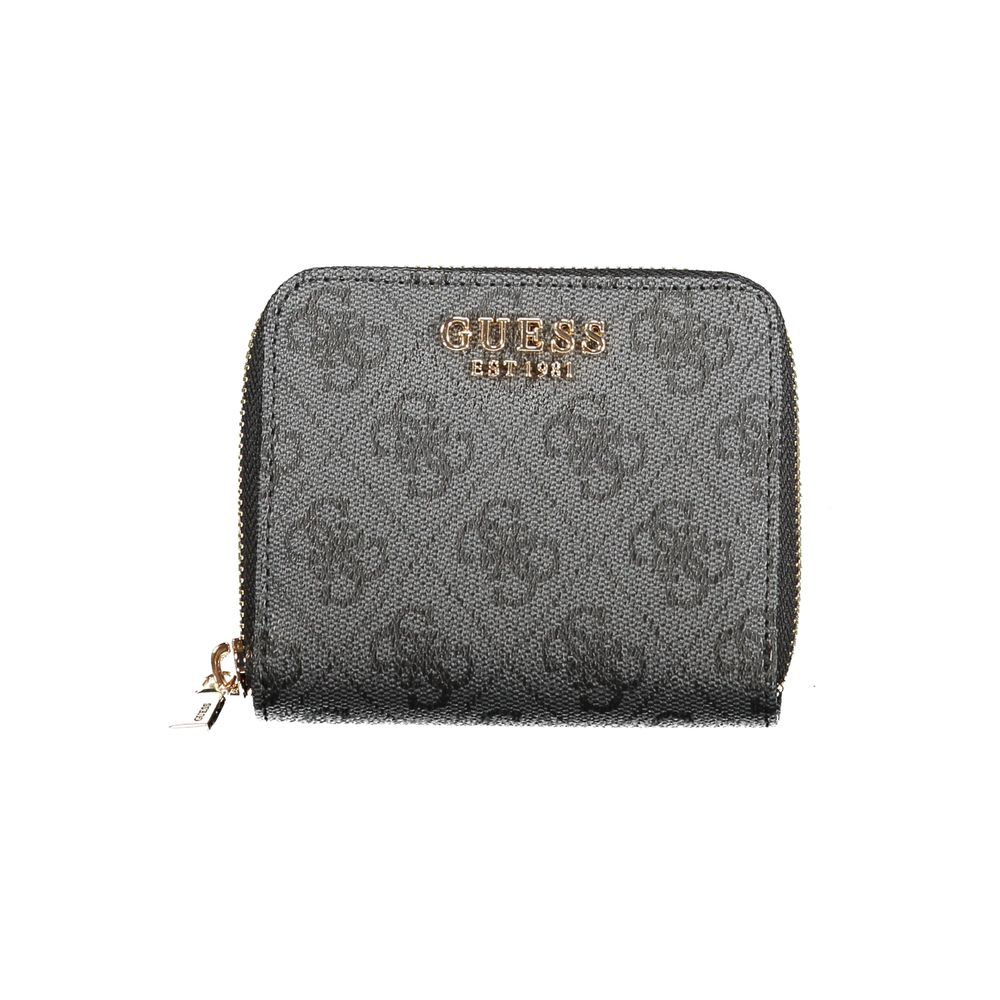 محفظة بولي إيثيلين أسود للنساء