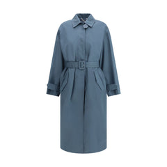 Blue Cotton Coat