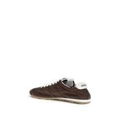 Brown Calf Leather Bos Taurus Low Top Sneakers
