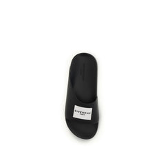 Black Rubber Sandals