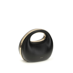 Black Calf Leather Bos Taurus Handbag