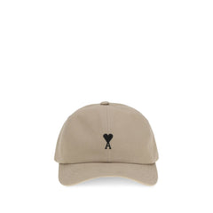 Beige Cotton Cap (Baseball Hat)