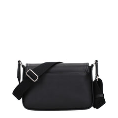 Black Leather Crossbody Bag
