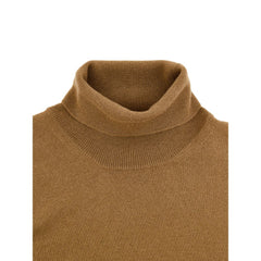 Brown Wool Turtleneck