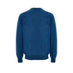 Blue Wool Sweatshirt