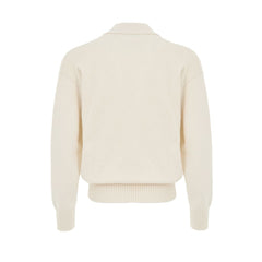 White Cotton Cardigan