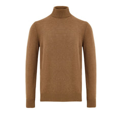Brown Wool Turtleneck