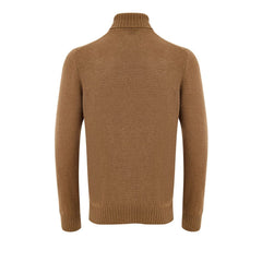 Brown Wool Turtleneck