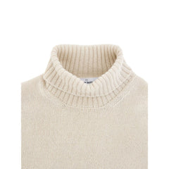 Beige Wool Turtleneck