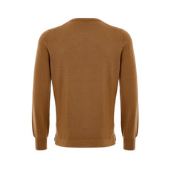 Brown Wool Sweatshirt