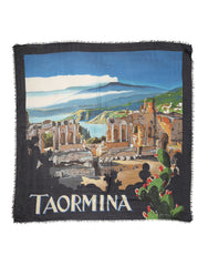 Multicolor Taormina Modal Shawl 130cm x 130cm  Men Scarf