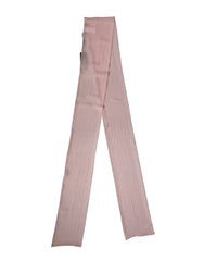 Light Pink Silk Neck Wrap Shawl Stole 272cm x 120cm Scarf