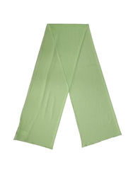 Light Green Silk Neck Wrap Shawl Stole 200cm x 64cm  Scarf