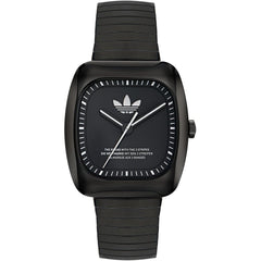 Black Stainless Steel Dress Watch