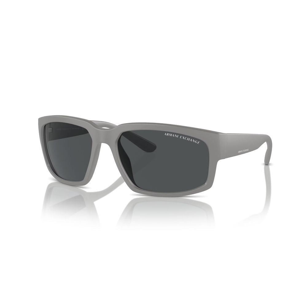 Gray Resin Sunglasses