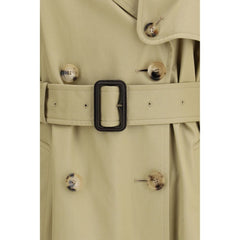 Beige Cotton Trench Coat