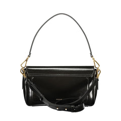 Black Leather Women Handbag