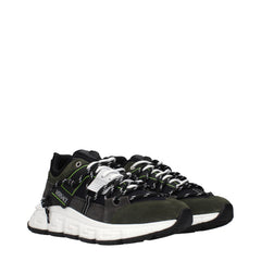 Gray Leather Sneakers