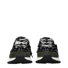 Gray Leather Sneakers