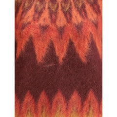 بلوزة صوفية زرقاء