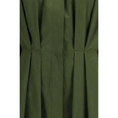 Bicolor Cotton Casual Dress