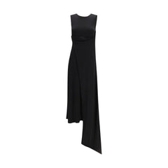 Black Viscose Casual Dress