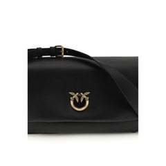 Black Calf Leather Bos Taurus Shoulder Bag