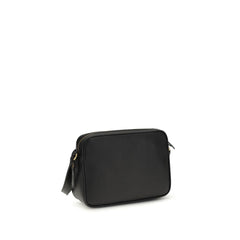 Black Calf Leather Bos Taurus Shoulder Bag