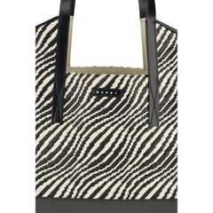 حقيبة كتف سوداء من البولي أميد