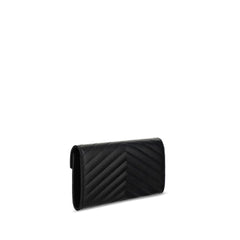 Black Calf Leather Bos Taurus Wallet