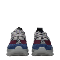 Multicolor Fabric Chunky Sneakers