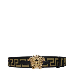 Black Fabric Regular Belt