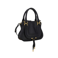 Black Calf Leather Bos Taurus Shoulder Bag