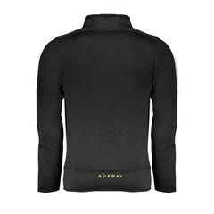 Black Polyester Men's Sweatshirt