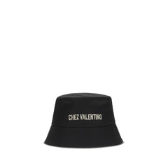 Black Cotton Bucket Hat